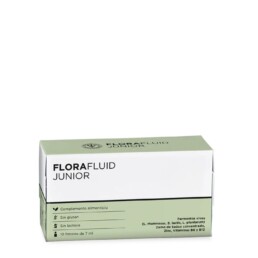 FLORA FLUID JUNIOR FARMACIA LATASA 10 FRASCOS PROBIOTICOS, DEFENSAS  Y FLORA INTESTINAL