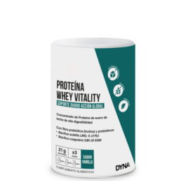 DYNA PROTEINA WHEY VITALITY SABOR VAINILLA 300G